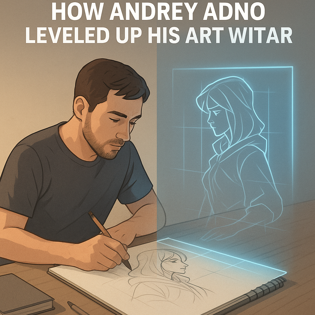 Case Study: How Andrey Adno Leveled Up His Art with AR